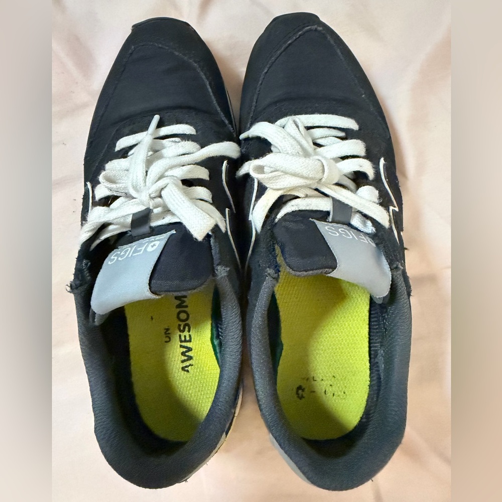 Figs New Balance Black and White Women's Sneakers - Picture 5 of 7